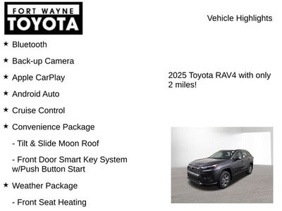 2025 Toyota RAV4 XLE