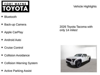 2026 Toyota Tacoma TRD Off-Road
