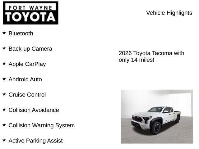 2026 Toyota Tacoma TRD Off-Road