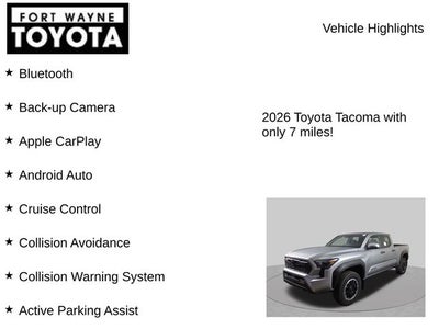 2026 Toyota Tacoma TRD Off-Road