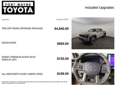 2026 Toyota Tacoma TRD Off-Road