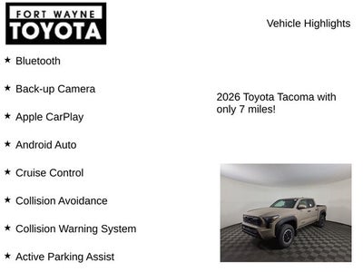 2026 Toyota Tacoma TRD Off-Road