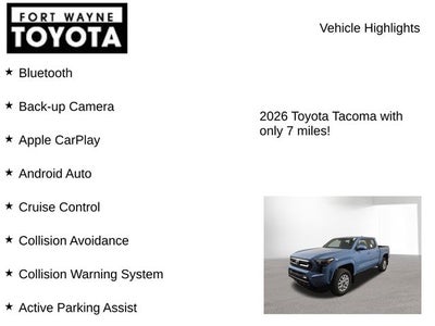 2026 Toyota Tacoma SR5