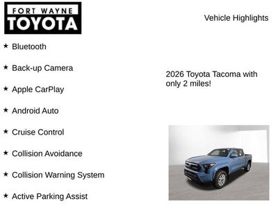 2026 Toyota Tacoma SR5