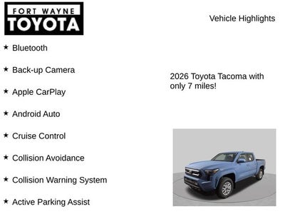 2026 Toyota Tacoma SR5