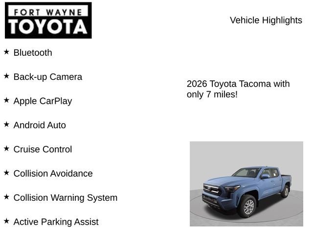 2026 Toyota Tacoma SR5