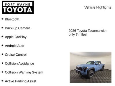 2026 Toyota Tacoma TRD Off-Road