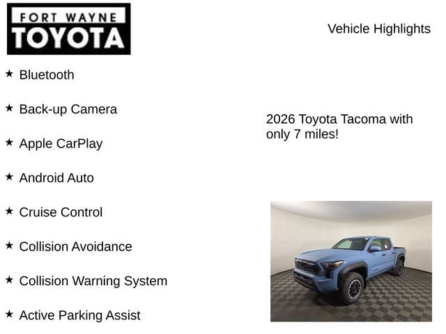 2026 Toyota Tacoma TRD Off-Road