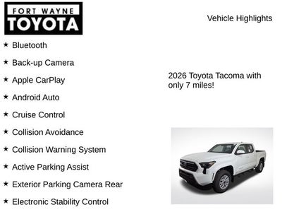 2026 Toyota Tacoma SR5
