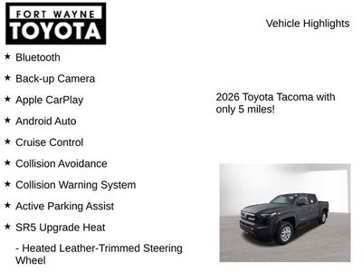 2026 Toyota Tacoma SR5
