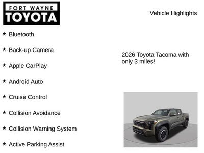 2026 Toyota Tacoma TRD Off-Road