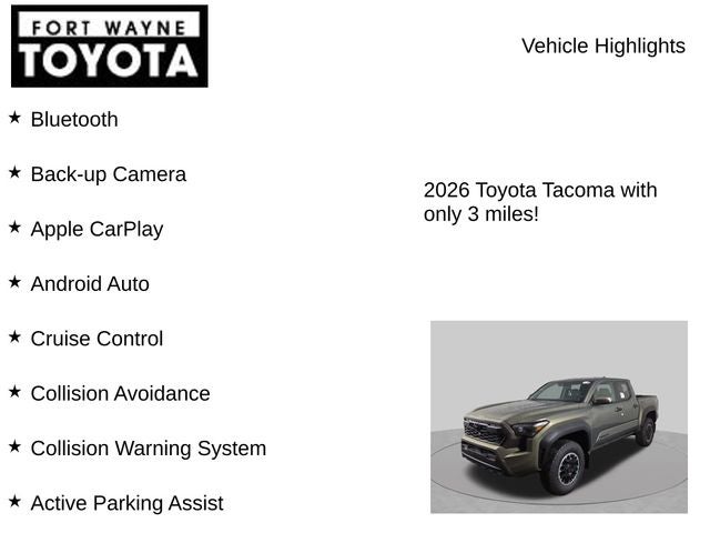 2026 Toyota Tacoma TRD Off-Road