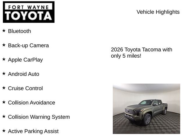 2026 Toyota Tacoma Limited