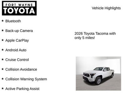 2026 Toyota Tacoma SR5