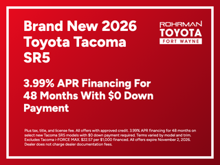 2026 Toyota Tacoma SR5