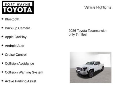 2026 Toyota Tacoma Limited