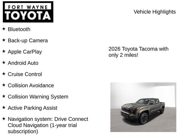 2026 Toyota Tacoma i-FORCE MAX TRD Sport i-FORCE MAX