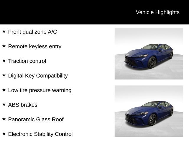 2026 Toyota Camry XLE