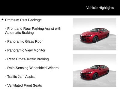 2026 Toyota Camry XLE