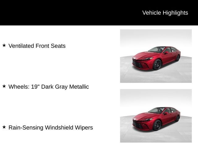 2026 Toyota Camry XLE