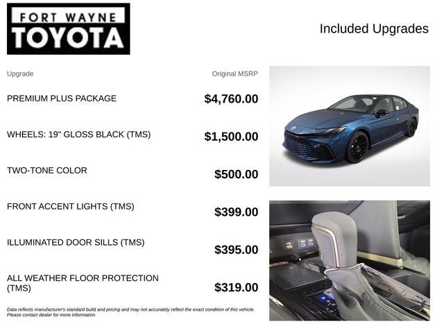 2026 Toyota Camry XSE