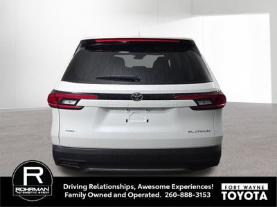 2026 Toyota Grand Highlander Platinum