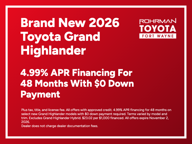 2026 Toyota Grand Highlander Platinum