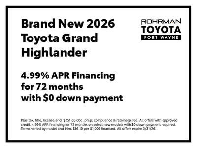 2026 Toyota Grand Highlander Hybrid Hybrid XLE