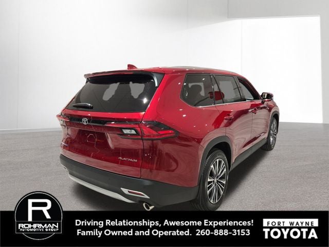 2026 Toyota Grand Highlander Hybrid Hybrid MAX Platinum