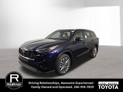 2026 Toyota Highlander Hybrid Hybrid Platinum