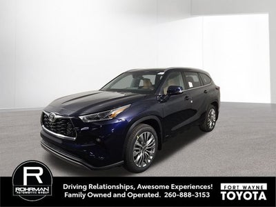 2026 Toyota Highlander Hybrid Hybrid Platinum