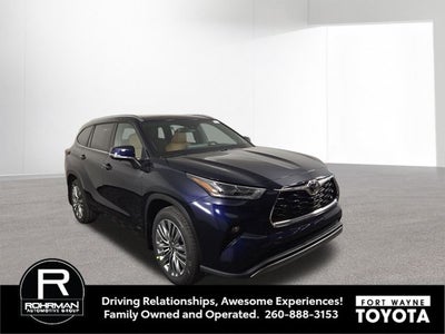 2026 Toyota Highlander Hybrid Hybrid Platinum