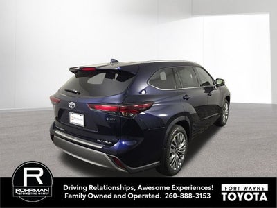 2026 Toyota Highlander Hybrid Hybrid Platinum