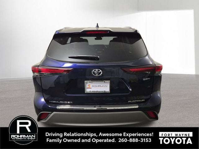 2026 Toyota Highlander Hybrid Hybrid Platinum