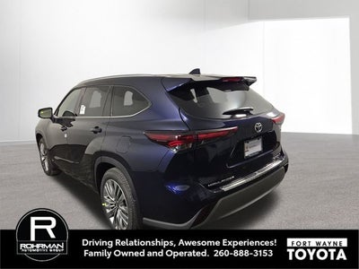 2026 Toyota Highlander Hybrid Hybrid Platinum