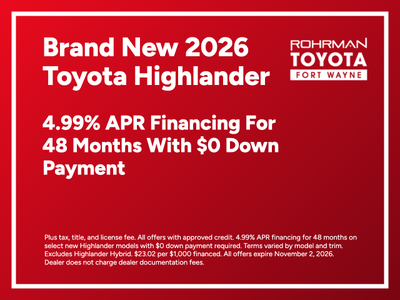 2026 Toyota Highlander Platinum