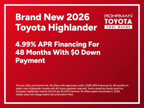 2026 Toyota Highlander Platinum