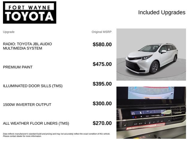 2026 Toyota Sienna XLE