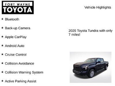 2026 Toyota Tundra SR5