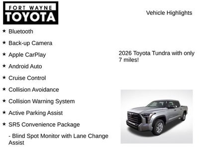 2026 Toyota Tundra SR5