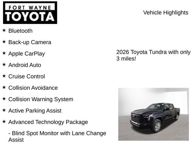 2026 Toyota Tundra SR5