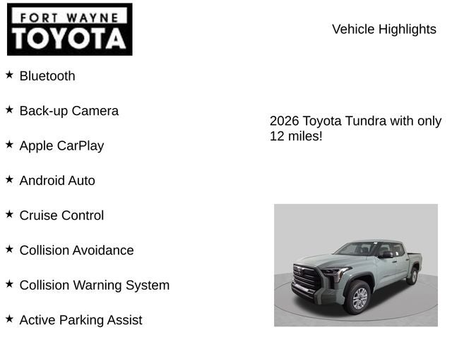 2026 Toyota Tundra SR5