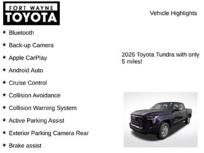 2026 Toyota Tundra SR5