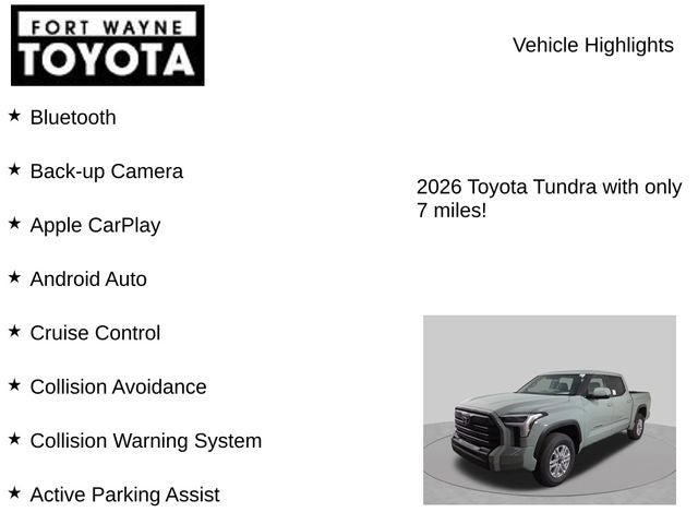 2026 Toyota Tundra SR5