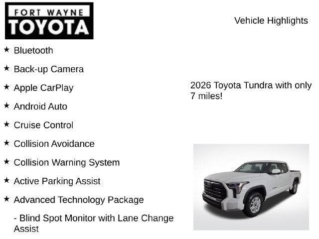 2026 Toyota Tundra SR5