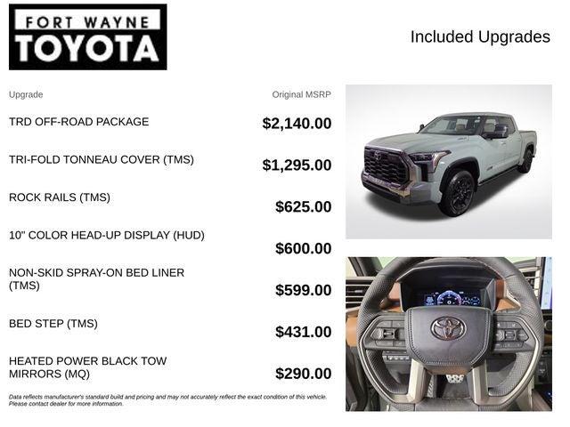 2026 Toyota Tundra i-FORCE MAX 1794 Edition i-FORCE MAX