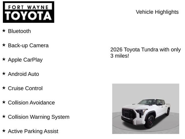 2026 Toyota Tundra i-FORCE MAX TRD Pro