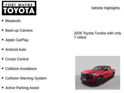 2026 Toyota Tundra Limited