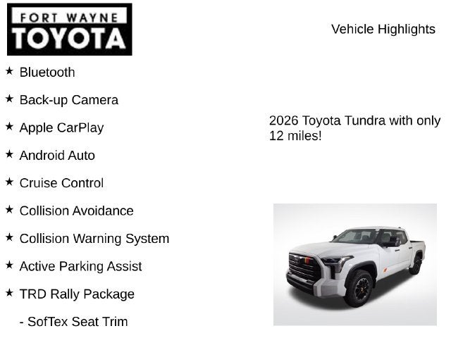 2026 Toyota Tundra SR5