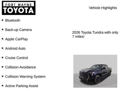 2026 Toyota Tundra i-FORCE MAX Platinum i-FORCE MAX